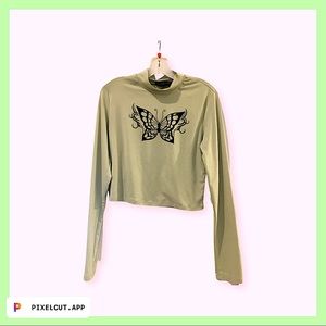 Long Sleeve Butterfly Tee
